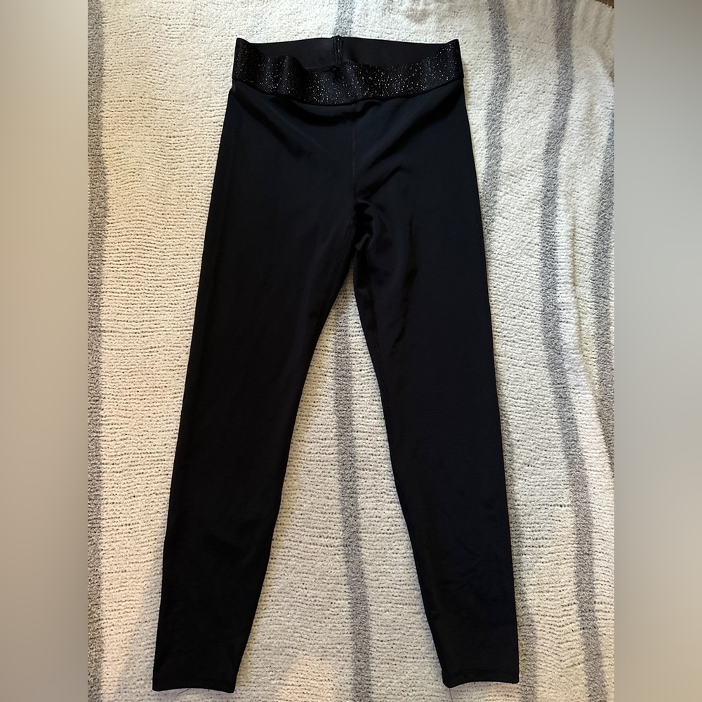 Heroine Sport leggings with sparkle waistband